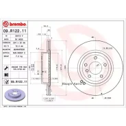 ���� ��������� BMW Z4 Roadster (E89) sDrive 35 is 2010-2016 Brembo 09. R122.11 09R12211 ����