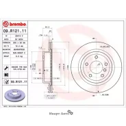 ���� ��������� BMW Z4 Roadster (E89) sDrive 30 i 2009-2011 Brembo 09. R121.11 09R12111 ����