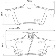 ������� ��������� ������ Brembo P24216 P24216 ����