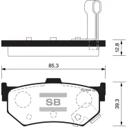 ������� ��������� Sangsin Brake SP1469 SP1469 ����