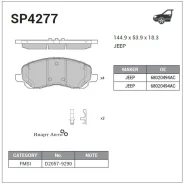 ������� ��������� ��������, Sangsin Brake, Hi-Q, SP4277 Sangsin Brake SP4277 SP4277 ����