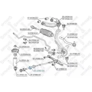 ����������� �������� ������ ���. Honda Accord CG#/CH#/CL3 98 Stellox 8737087SX 8737087SX ����