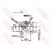 ���. ����. ���. �. Volvo 440/460 ��� ABS 88 TRW BWF119 101-427=K20102 [33434374] ! BWF119 ����