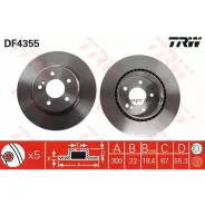 ��������� ���� TRW DF4355 DF4355 ����