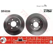 ���� ��������� � ��������� 290x12.5 TRW DF4336 DF4336 ����