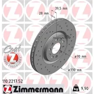 ���� ��������� ALFA 159/Brera/Giulietta/Spider 1.4-3.2/2.0JTDM-2.4JTDM 05- ��� ���� Sport Coat Z330X Zimmermann 110221752 110221752 ����