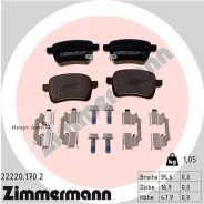 ������� ��� OPL ADAM/Corsa E 12- Zimmermann 22220.170.2 222201702 ����