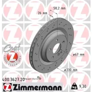���� ��������� ����, Mercedes-BENZ: SL 55 AMG/55 AMG/55 AMG Kompressor/63AMG 01-12 Zimmermann 400362720 400362720 ����
