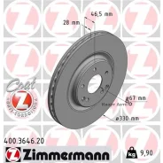 ���� ��������� ������. MB: C-Class 00-, CLC-Class 08-, CLK 02- Zimmermann 400364620 400364620 ����