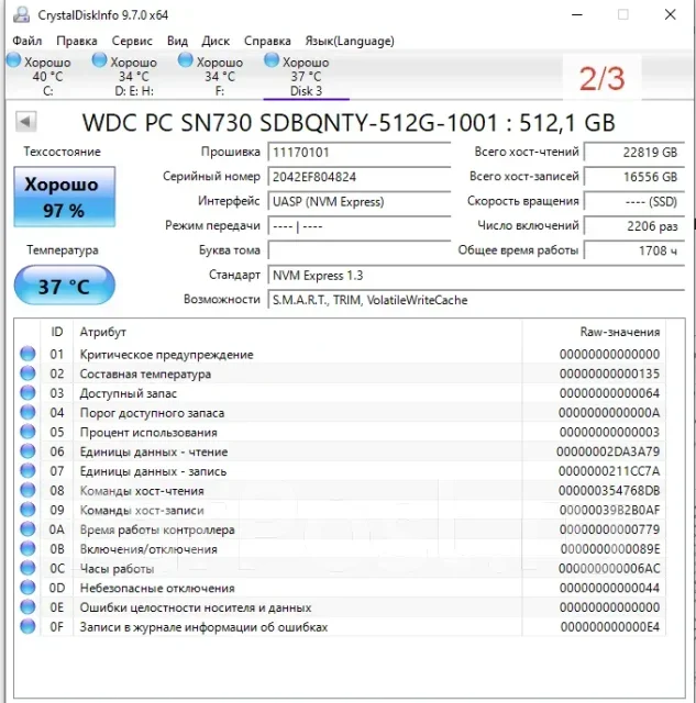 SSD M.2. 512��� ����