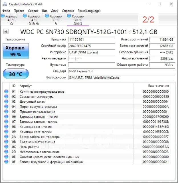 SSD M.2. 512��� ����