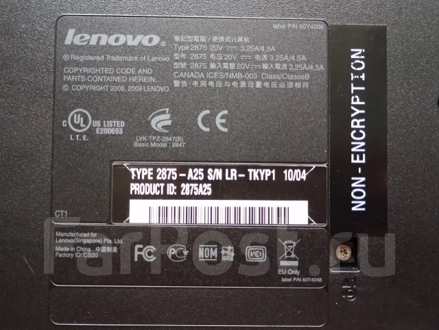 Lenovo ThinkPad SL510 ����