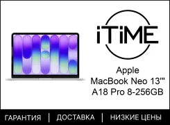 Apple MacBook Neo. 13", 4,1����, ��� 8 ��, ���� 256���, WiFi: 1, Bluetooth: 1, ����������� �� 16��. ����