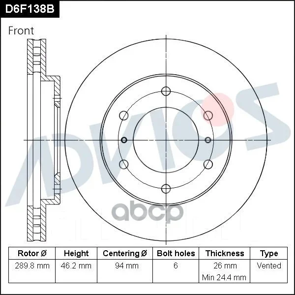 ���� ���������, �������� (MC) Advics ���. D6F138B D6F138B ����