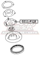 ����� ��������� ������������ Nissan Primera P12 2001-2007 ASVA 0211-P12F 0211P12F ����