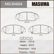 ������� ��������� Honda Accord 90-, Civic 94- �������� Masuma 10974 Masuma ���. MS8484 MS8484 ����