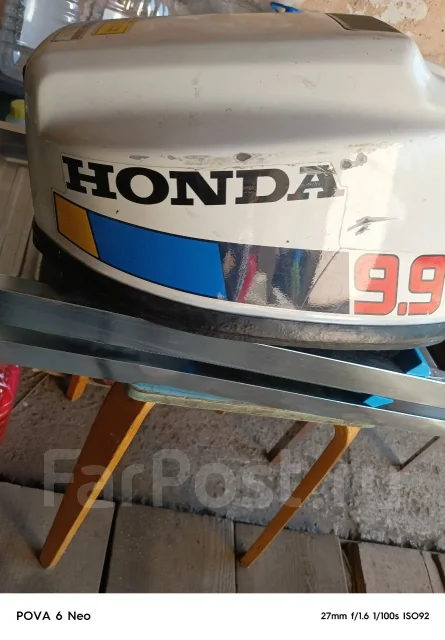 Honda. 9,9��.�., 4-�������, ����������, ���� L (508 ��), 1988 ��� ����