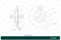 ���� ��������� ������������� G-brake GR-02531 Gbrake GR02531 GR02531 ����