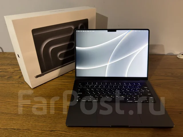 Apple MacBook Pro 14 2023. 14.2", 120����, ��� 32 ��, ���� 512���, WiFi: 1, Bluetooth: 1, ����������� �� 8��. ����