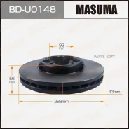 ���� ��������� Toyota TANK -20 �����. Masuma BDU0148 BDU0148 ����