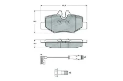 ������� ����. ��� �/� Mercedes GLK (08-) ����. �����. | ����� | Trialli PF1513 PF1513 ����