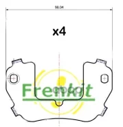 �������� ��������������� ��������� ������� (4��. ) BMW 325i 2.5 2000-2005 Frenkit ���. 940032 Frenkit 940032 ����