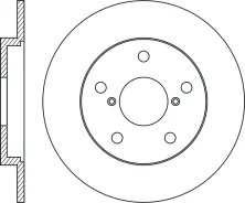 ���� ��������� ������ Toyota Auris 07- (��-�� ������) D=259�� RN1239 NIBK RN1239 RN1239 ����