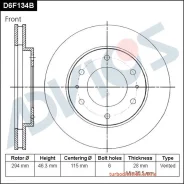 ���� ��������� ���. Advics Advics D6F134B ����