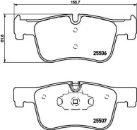 ������� ��������� �������� �������� BMW 1-����� (F20, F21) 3-����� (F30, F31) [178Textar2550601] 2550601 ����