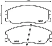 ������� ��������� �������� �������� OPEL Antara / Chevrolet Captiva [178Textar2451001] 2451001 ����