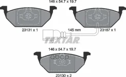 ������� ��������� �������� �������� AUDI A2/A3/VW GOLF-4/BORA � �������� [178Textar2313101] 2313101 ����