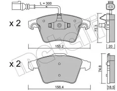 ������� ��������� �������� �������� Touareg (2002) [178Metelli2205522] 2205522 ����