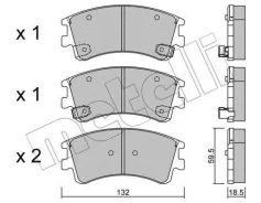 ������� ��������� �������� �������� Mazda 6 (GG) (2002-2007) 2.0/2.3 [178Metelli2204760] 2204760 ����