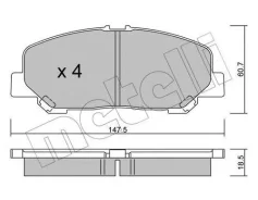 ������� ��������� �������� �������� Toyotaalphard [178Metelli2209050] 2209050 ����