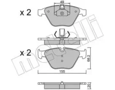 ������� ��������� �������� �������� BMW 5-E60 / 7-E65 [178Metelli2205589] 2205589 ����