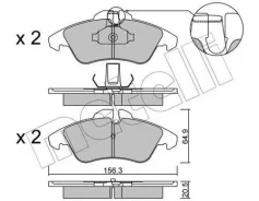 ������� ��������� �������� �������� MB Sprinter 95/VW LT 96 [178Metelli2202561] 2202561 ����