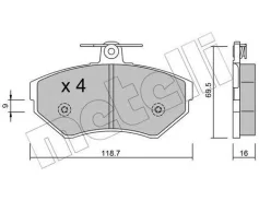 ������� ��������� �������� �������� SEAT Ibiza/VW GOLF III/POLO [178Metelli2202151] 2202151 ����