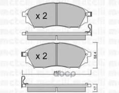 ������� ��������� �������� �������� Infiniti FX 35/45 (2003)/Pathfinder (R51M) (2004 17 [178Metelli2208190] 2208190 ����