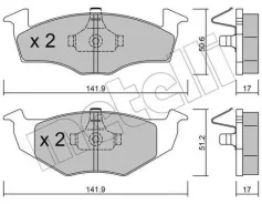 ������� ��������� �������� �������� VW GOLF III/LUPO / SEAT Arosa [178Metelli2202060] 2202060 ����