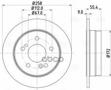���� ��������� ������ MB W202 1.8-2.8 93-00 258x9x5 [178Triallidf150116] DF150116 ����