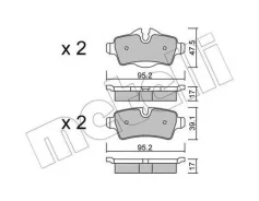 ������� ��������� ������ �������� �������� MINI Cooper (2000) [178Metelli2207690] 2207690 ����