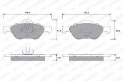 ������� ��������� �������� �������� FORD Fusion (02)/ Mazda2 (03-06) [178WEEN1511284] 1511284 ����