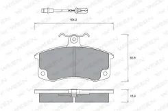������� ��������� �������� �������� VAZ/Datsun ��� ������ [178WEEN1511102] 1511102 ����