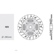 ���� ��������� Hyundai Accent 1.5 99-10 G4EB/G4EC Valeo PHC HD95 HD95 ����
