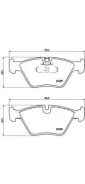 ������� ��������� �������� | ��� | BMW 5 (E39) 523 i 11.1995 - 09.2000 BMW 5 (E39) 520 i 01.1996 - 06.2003 [178Brembop06022] P06022 ����