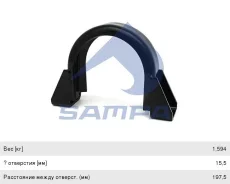 ��������� F10,12, FH12,16 ����� ���� ����������, 030.283, Sampa 1651230 ����