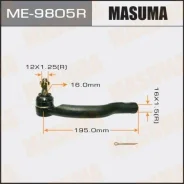 ���������� ������� Masuma ME9805R Toyota RAV4, Harrier / ACA3#, U65W 05 ME9805R ����