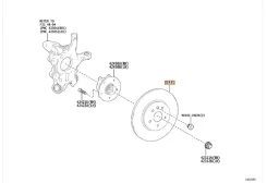 ���� ��������� ������ Toyota NX200 2012�2021 4243178030 AGZ10 8AR-FTS, ������ 4243178030 ����