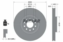 ���� ��������� �������� ������������� (�������� 1��) Textar 92106705 92106705 ����