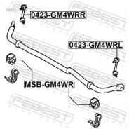 ���� ������������� | ��� ��� | Febest 0423GM4WRL 0423GM4WRL ����